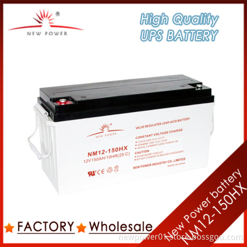 12V150ah Sealed Lead Acid Battery for UPS (NM12-150HX)